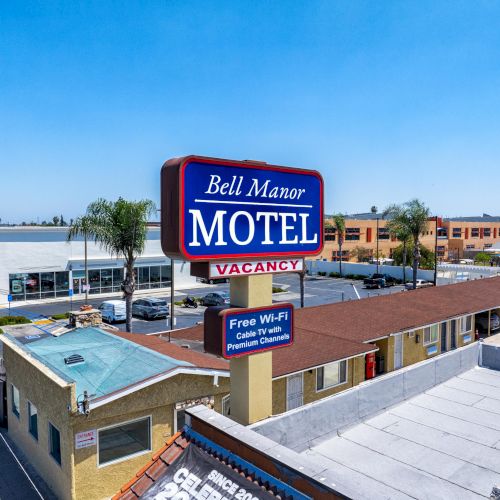 This image shows a motel called 